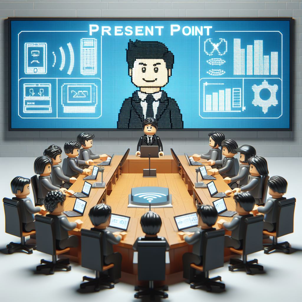 Present Point: Wireless presentation systems for any field of activity.